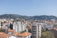 Perchoir - Balcon, vue sur la ville, Palais&Plages - B&B Cannes