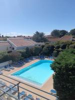 Appartement avec piscine Résidence AQUALIA - B&B Balaruc-les-Bains