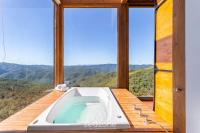 Cabana incrível p/ casais na região serrana VST011 - Ferienwohnung Anitápolis