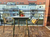 Gîte Forestier - T2 Cosy avec Terrasse & 2 Parkings privatifs -Centre ville- Classement ministériel 4 étoiles - B&B Colmar