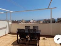 Espectacular ático centro terraza enorme y barbacoa - Ferienwohnung Sant Carles de la Ràpita