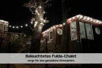Chalet am Flussufer in der Natur mit Kaminofen - B&B Guxhagen