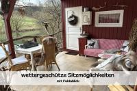Fulda-Chalet mit eigenem Bootssteg - Ferienwohnung Guxhagen