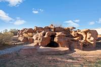 Cave Dwellers- Zions' Only Hand-Sculpted Cave - B&B Cane Beds
