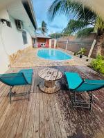 Sermie T2 climatisé avec piscine - B&B