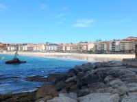 Apartamento Sanxenxo Playa Silgar - Chambres d’hôtes Sanxenxo