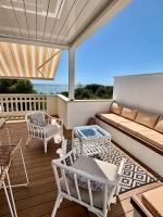Beachfront, pool, air conditioning, 3 bedrooms, sea view - B&B Peñíscola