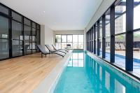 Apartamentos para 5 pessoas com Piscina e Academia no Centro - Chambres d’hôtes Curitiba