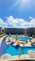 Malia Muro Alto - Porto de Galinhas - Flat para 5 pessoas vista piscinas - Chambres d'hôtes Ipojuca