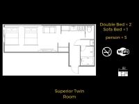 Superior Zweibettzimmer