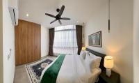 Klassisches Apartment mit 1 Schlafzimmer und Kingsize-Bett