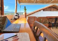 LOLO & Lo- Casa privada con vista, hamaca y ubicación ideal 2 hab y Starlink - B&B Barichara