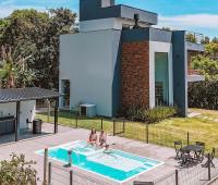 TRIPLEX COM PISCINA AQUECIDa - Ferienwohnung Santo Amaro da Imperatriz