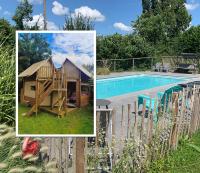 Insolite au Camping La Saline d'Arc et Senans - Chambres d’hôtes
