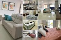 Casa 2 Suítes+1 - VISTA MAR e 15km do Beto Carrero - 50 metros da PRAIA - Area de LAZER com Churrasqueira - Wi-Fi e Cozinha Completa - Chambres d’hôtes
