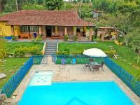 Sítio com piscina e lago - Ferienwohnung Salesópolis