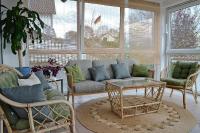 Wintergarten Wohnung mit Feldblick - Ferienwohnung