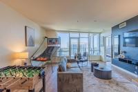 Cozy HighRise 23th Flr,Gym,Parking,Pool,W-D,Golf - B&B