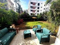 شقة غرفتين نوم بحديقة خاصة في المعمورة الشاطئ دور أرضي - Chambres d’hôtes Alexandrie