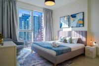 Stylish 1BR in Wasl 1 with Balcony & Pool - B&B