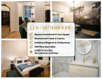 Le Baroque - Grand T2 Confort, Lit Queen Size - B&B Castres