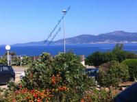 Vue mer panoramique plage 50m Porticcio Corse - Chambres d’hôtes Porticcio