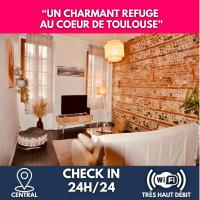 Le Charme d'Arnaud Hypercentre Wifi Accueil gratuit h24 - Chambres d’hôtes Toulouse