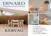 KERVAG Cote émeraude Magnifique Maison à 5 min des plages 3 chb - B&B Dinard