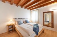 Dreibettzimmer mit Bergblick