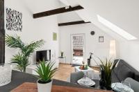 MOLA Apartments-Charmante Ferienwohnung im Herdecke Zentrum für 3 Personen-große Dachterrasse-Grill-Gratis Parken-WLAN - B&B Herdecke