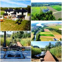 Apartament Bliźniacza Natura nad rzeką, Makosieje - B&B