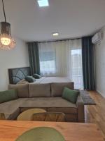 Apartment mit 1 Schlafzimmer, Balkon und Stadtblick