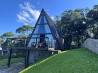 Chalé com hidro, lareira e cozinha, perto Floripa - B&B São Pedro de Alcântara