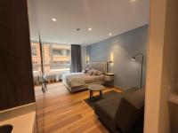 Aparta Estudio de Lujo en Ubicación Privilegiada - Chambres d’hôtes Bogota