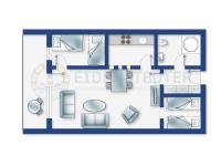 Appartamento con 2 Camere da Letto e Balcone