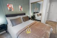 Strawberrybank Stay - SJA Stays - Modern 2 Bed Apartment - Bed and Breakfast Aberdeen