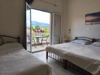 Vierbettzimmer mit Bergblick