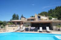 Mas Des Collines Chambre de Charme avec vue et Piscine - B&B Châteauneuf-de-Bordette