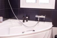 Apartment mit Gartenblick