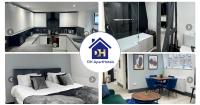 2 Bedroom Apartment - Abacus House - Huntingdon Town Centre - Contractor Friendly - Free Parking - Full Kitchen - Washer Dryer - Spacious - Ideal for Work Stays - B&B Huntingdon
