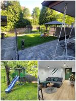 ROZETA SZCZYRK apartament przy Gondoli z sauną , jacuzzy, ogrodem i tarasem - dawniej U GAZDY - Chambres d'hôtes Szczyrk