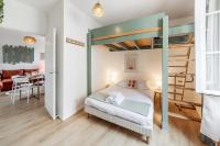 Terracotta, appartement 1 chambre, 3 pers - B&B Saint-Malo