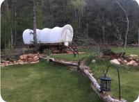 Whispering Pines Glamping Resort Wagon #3 - B&B Alton