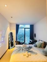 Apartment mit 1 Schlafzimmer, Balkon und Meerblick