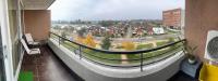 Appartement met 1 Slaapkamer, Balkon en Uitzicht op de Stad