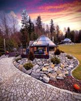 Osada Poli Koniaków - Panoramiczny Domek nr 1 z Prywatną Balią i Hydromasażem - B&B Koniaków