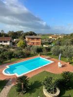 Oasi di Angelica villa con piscina privata - Ferienwohnung Casale la Cogna