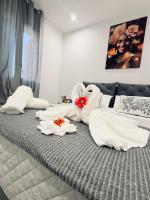Zimmer mit Kingsize-Bett