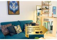 Studio Sérénité-La Roquette-Rue très calme - B&B