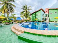 Condomínio Village Taperapuã a uma quadra do Axé Mói, com piscina, churrasqueira, portaria 24hrs, com supermercado e centro gastronômico ao lado - Chambres d’hôtes Porto Seguro